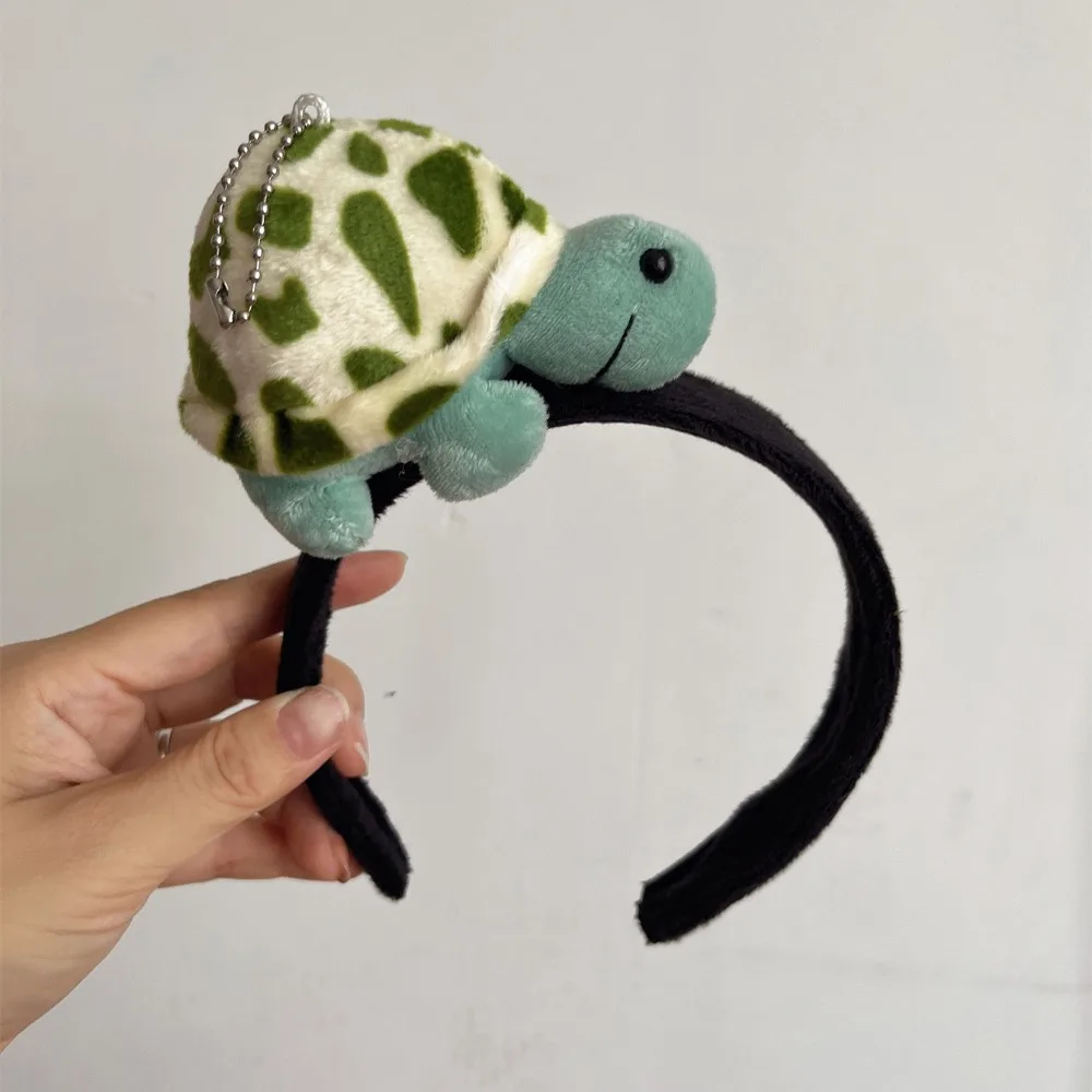 Cute Cartoon Turtle Headband Novelty Hair Accessories Animal Turtle Headband Creativity Face Wash Headband Photograph Session