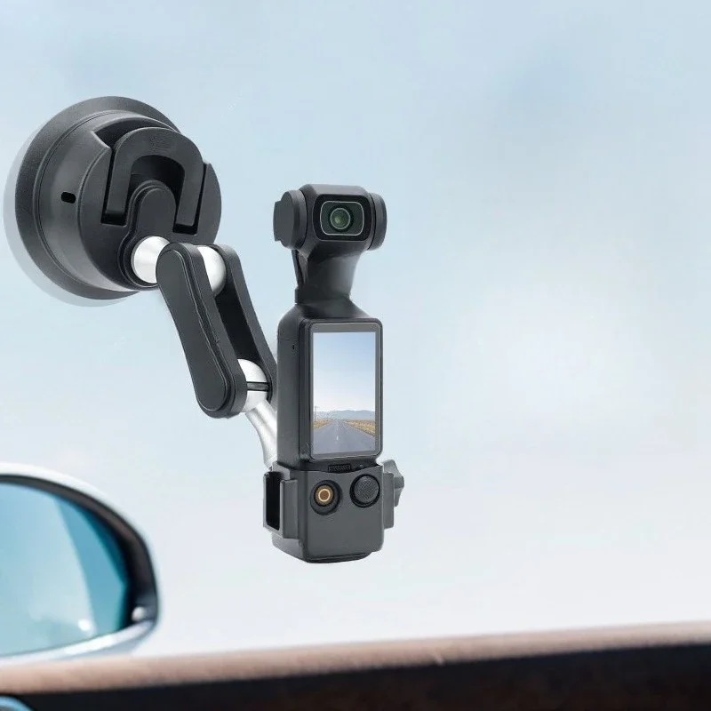 

Suitable for DJI Osmo Pocket3 action camera, car suction cup, mobile phone holder, car window windshield