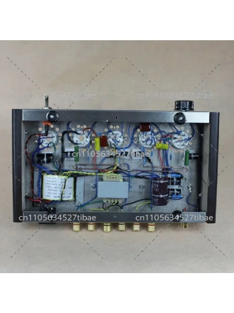 6P3P Vacuum Tube Amplifier DIY Kit Hi‑Fi Stereo Audio Power Amp Set Home Theater Sound System Tube Amplifier Accessory