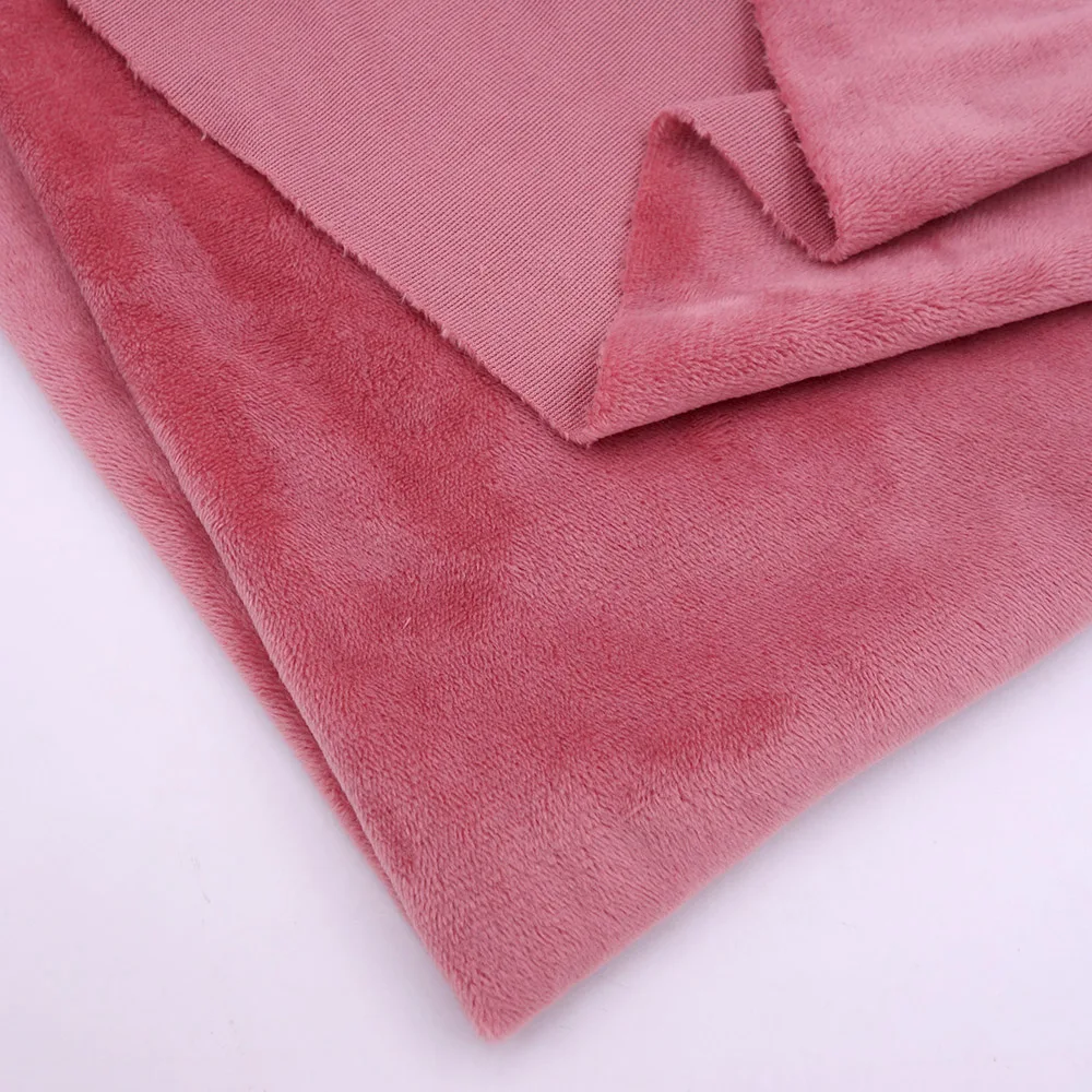 160 CM/63 Inch Brede Minky Stof Super Zachte Pluche Stof Poppen Stof En Zachte Flanel Stof Voor DIY Speelgoed, Verkopen Per Meter