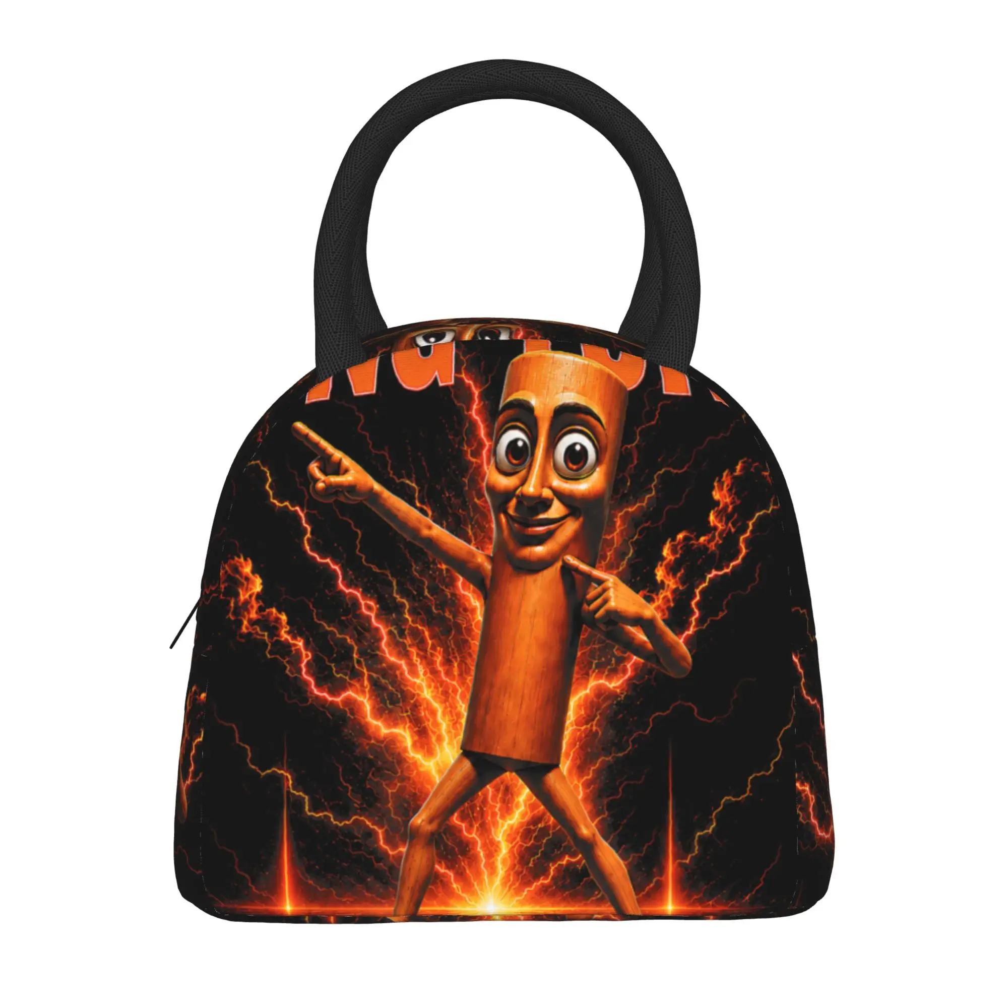 Tung Tung Tung Sahur is Calling Viral Dance Meme Lunch Bag For Child  Print Lunch Box School Cooler Bag Thermal Tote Handbags