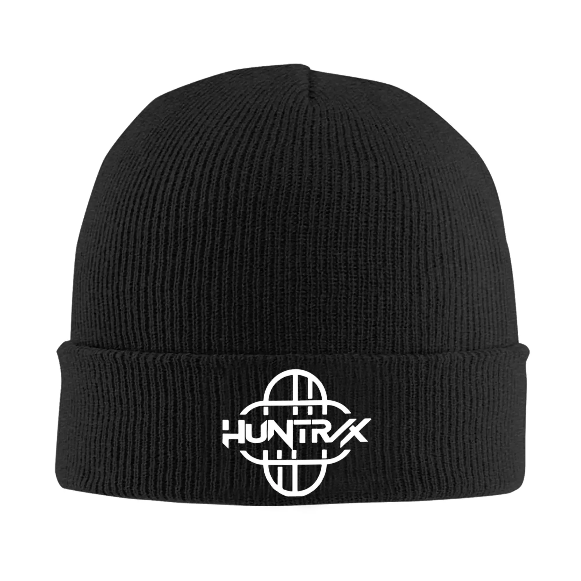 

Kpop Demon Hunters Huntrix White Logo Knit Hat Casual Caps Men Women Outdoor Beanie Hats Winter Graphic Elastic Bonnet Hats