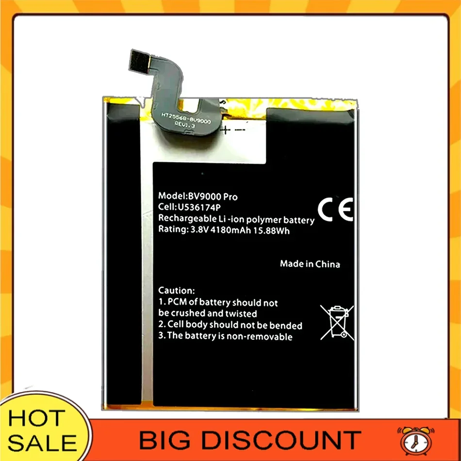 

4780mAh High Capacity For Blackview BV9000 BV9000 Pro BV9000pro Safe Mobile Phone Battery