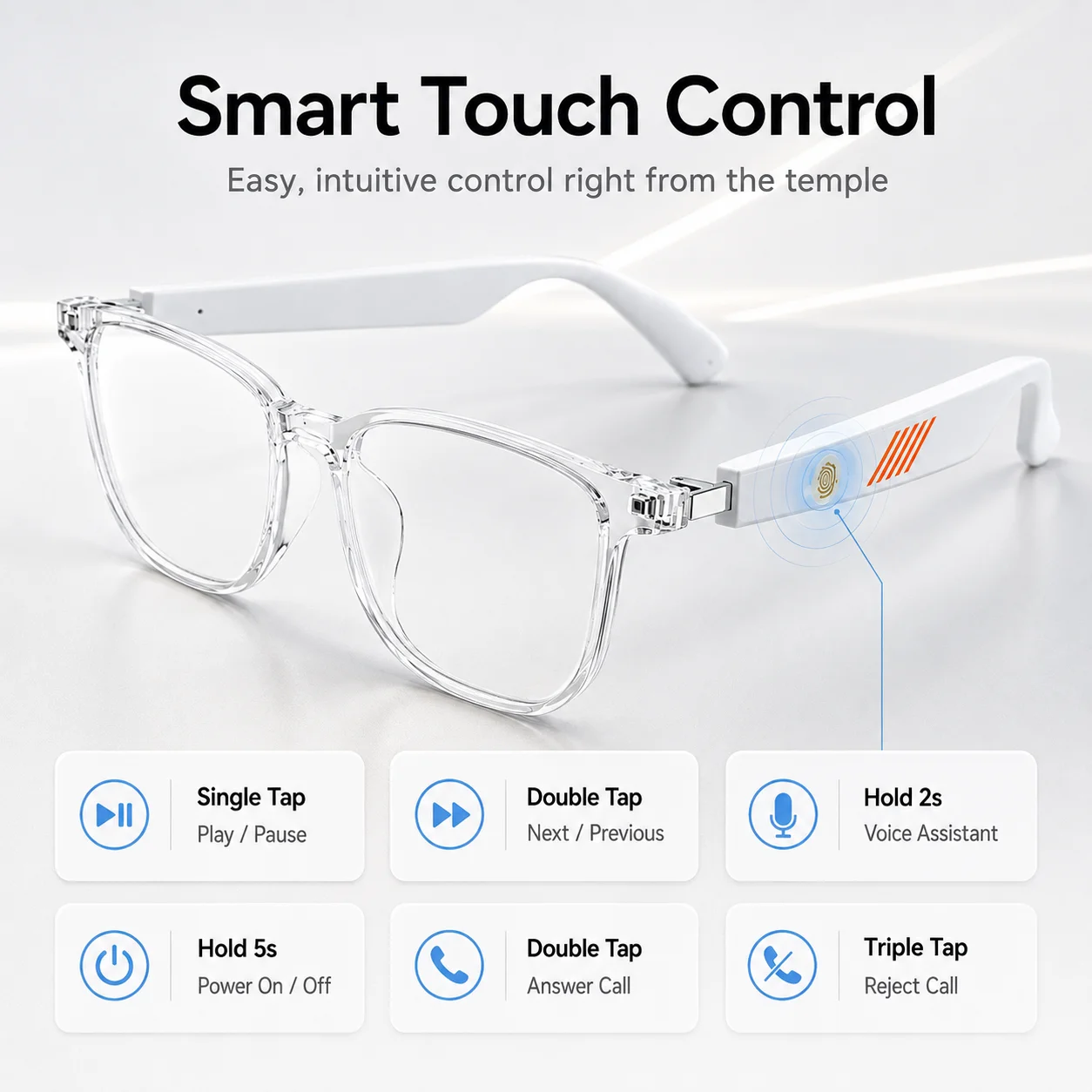 MZ06 スマートブルートゥースグラス オープンイヤーオーデ - Blue Light Blocking Smart Audio Glasses のレビューと価格