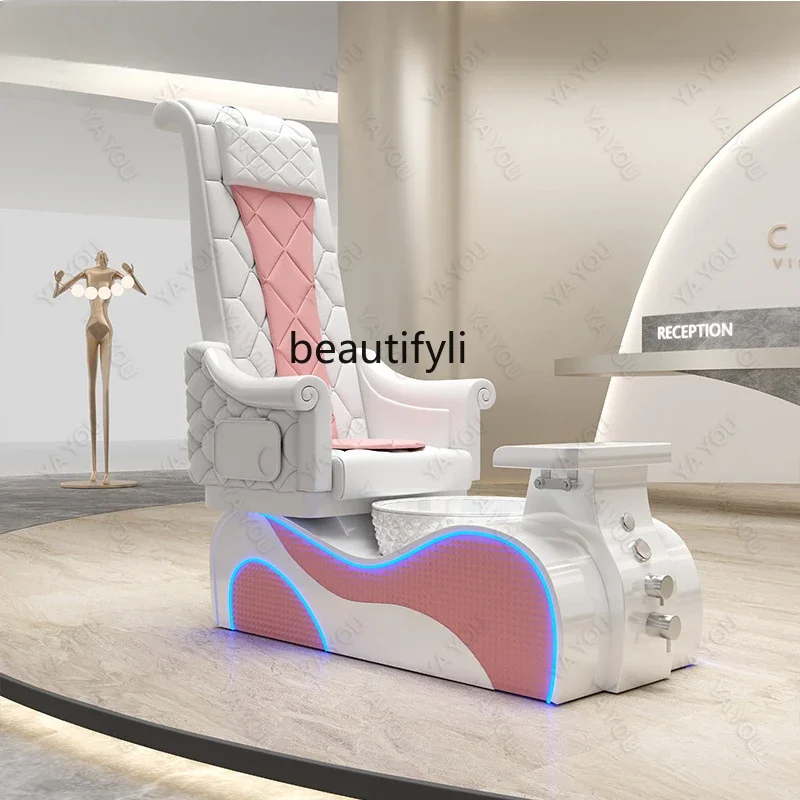 Nail Salon Nail Beauty Eyelash Beauty Foot Massage Couch High-End Spa Shop Foot Beauty Chair Massage Pedicure Chair