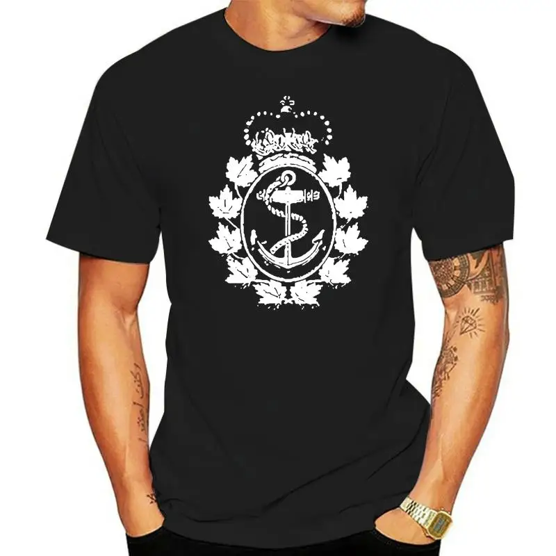 Canadian army Navy force military sweat proof fabric workout black new t-shirt