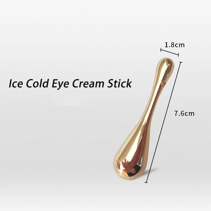 Facial And Eye Massage Treatment Promote Lotion Absorption Massage Stick Face Lifting Firming Ice Cold Massage Stick Beauty Tool