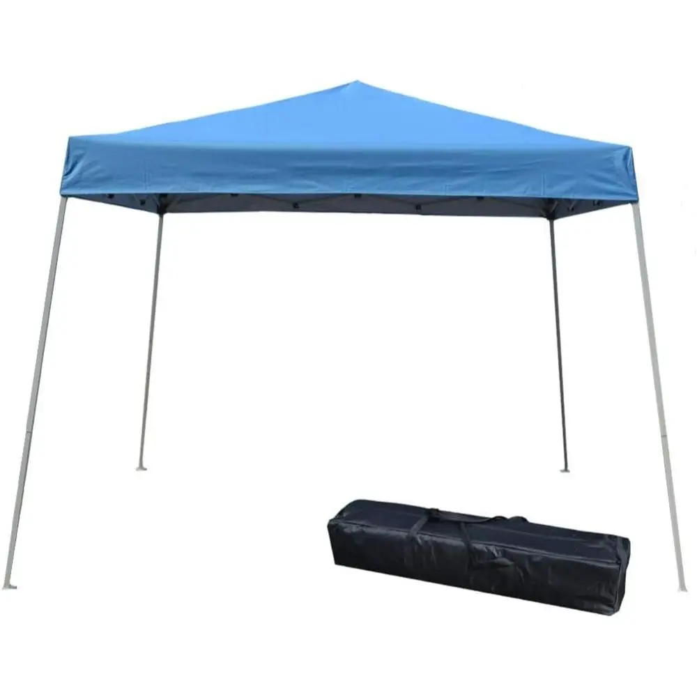 

Синий тент-навес 10' x 10' с наклонными ножками без боковых стенок