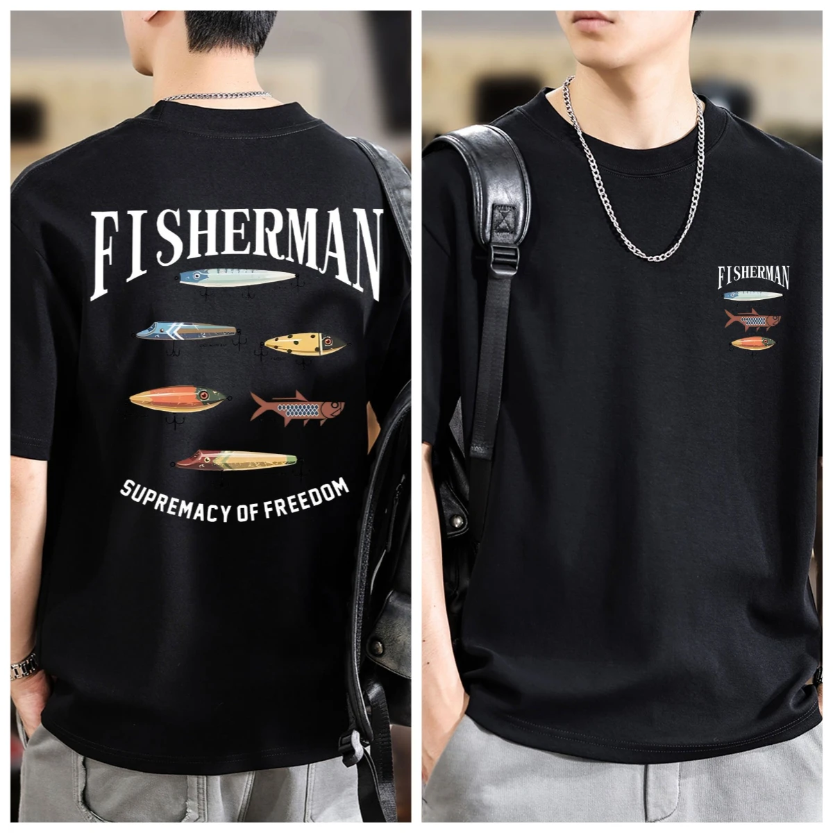 camiseta-grafica-de-pesca-masculina-preta-com-estampa-traseira-de-pescador-leve-verao-viagem-de-pesca-personalidade-emparelhado-topos