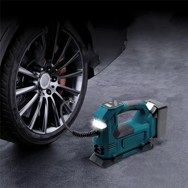 

Cordless Electric Air Pump For 18V Lithium Battery BL1830 BL1840 BL1850 Car Tyre Versatile Portable Inflator Tool-B91B