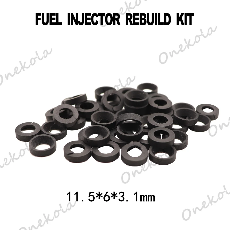 

500pieces Fuel injector Plastic Washer Gasket repair kit 11.5*3.1mm for Honda 15-19 1.5L KA6MT KACVT 16010-5R1-305 16010-5PA-306