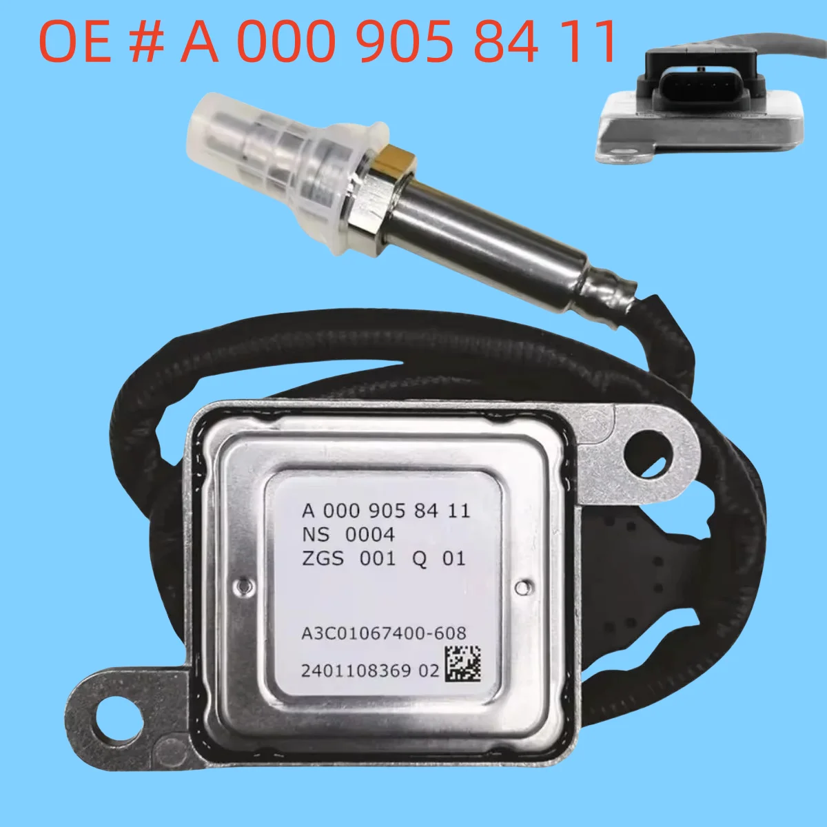 

A0009058411 0009058411 Nox Sensor For Mercedes-Benz X253 C253 W222 V222 X222 R172 W166 W172 W253 W447 VITO 447 SPRINTER 416 906