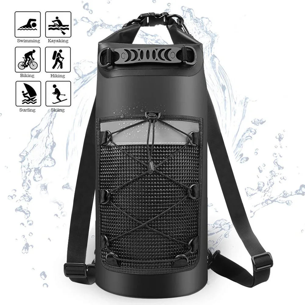 Backpack Bags Beach Bag Outdoor Waterproof Camping Rafting Swimming Canyon Net Bag Large Capacity Waterproof Mini Backpack