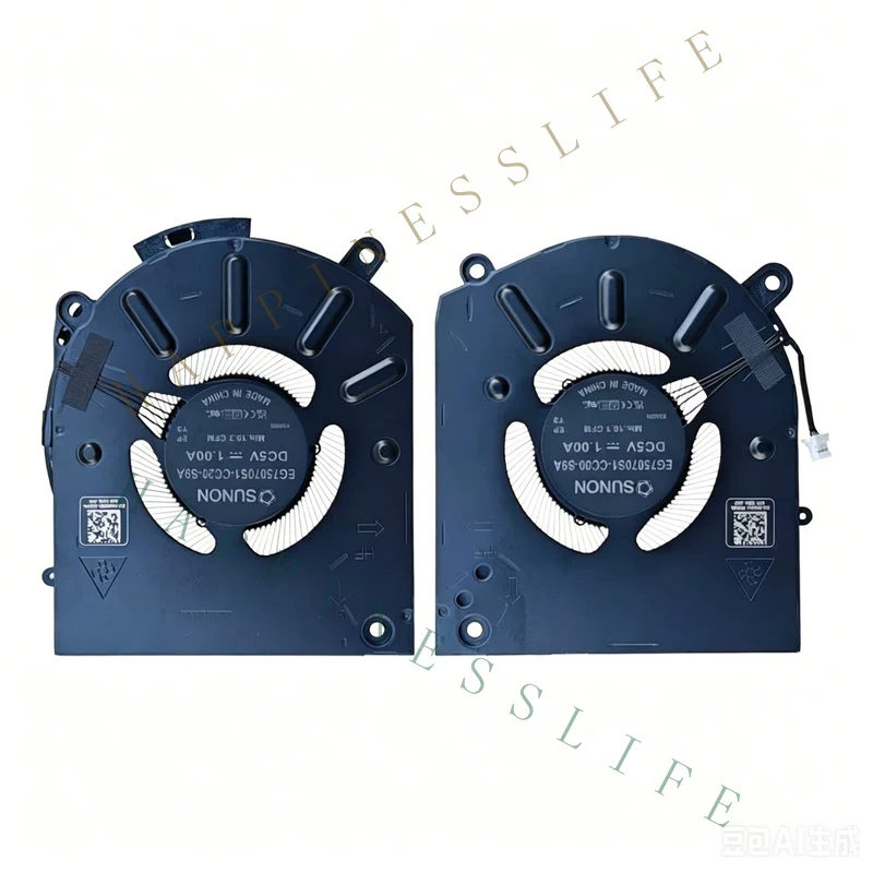 

OM+ New For Dell Alienware 2025 Aurora 16 16X COOLING FAN R+L 0VW2F2