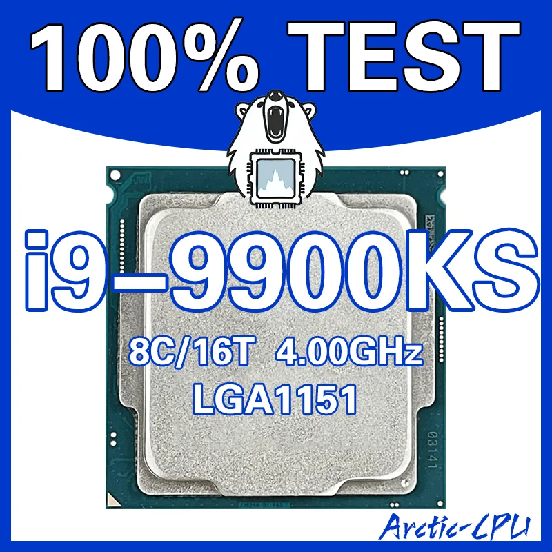 i9-9900KS Arctic-CPU 100%TEST  8C/16T・4.00GHz LGA1151