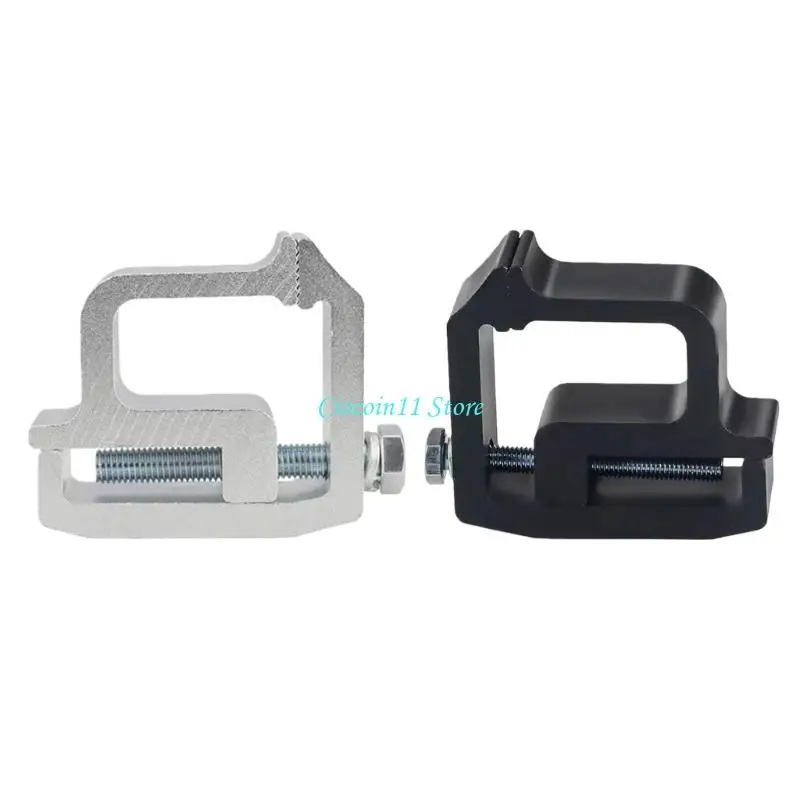 Y1UB 2pcs Truck Caps Toppers Campers Shell Mounting Clip Heavy Duty Quick Installation Truck Accessory Aluminum Mounting Clamps