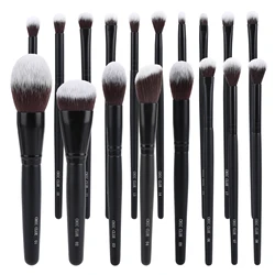 Foundation Makeup Brush Flat Top Buffing Brush Eyeshadow Contour Powder Brush Highlighter Bronzer Detail Makeup Brushes Pencil