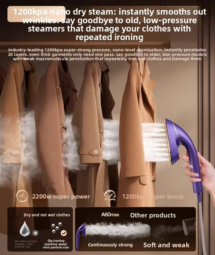Household Large Steam Electric Iron Flat Hanging Ironing Vertical All-in-one Machine