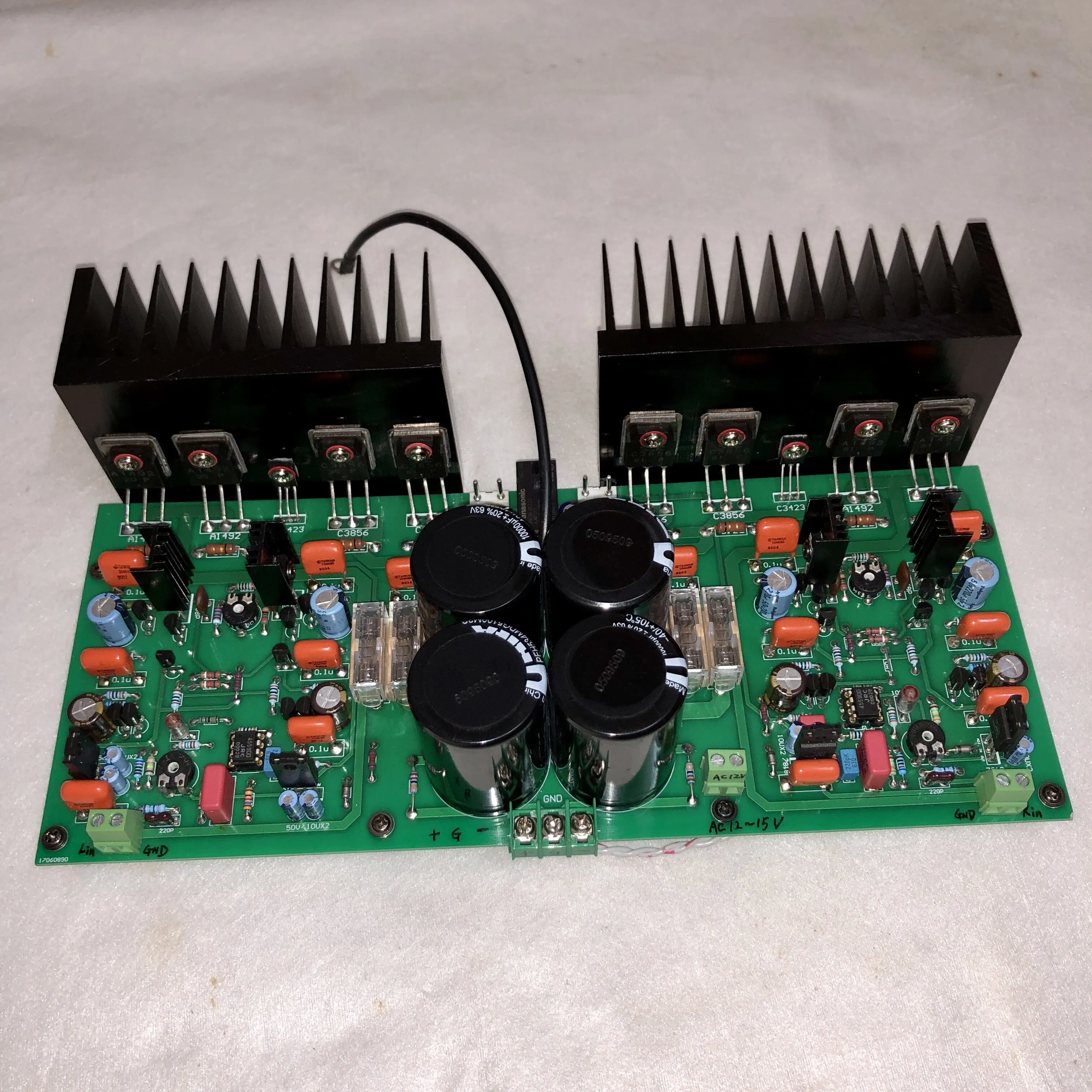 DIY Combined Hifi Power Amplifier Sutton Fever Power Amplifier Board High Power Audio Amplifier Finished Board
