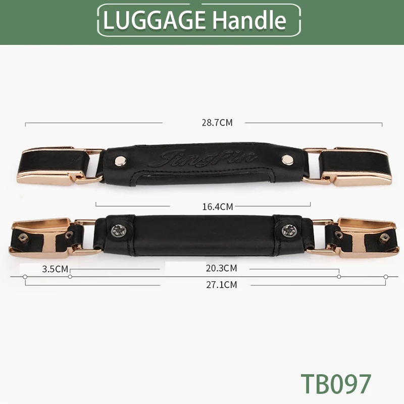 Trolley Boxs Accessories Password Boxs Leather Handle Suitcase Pull Hands Handles Suitcase Password Leather Suitcase Bag Hands