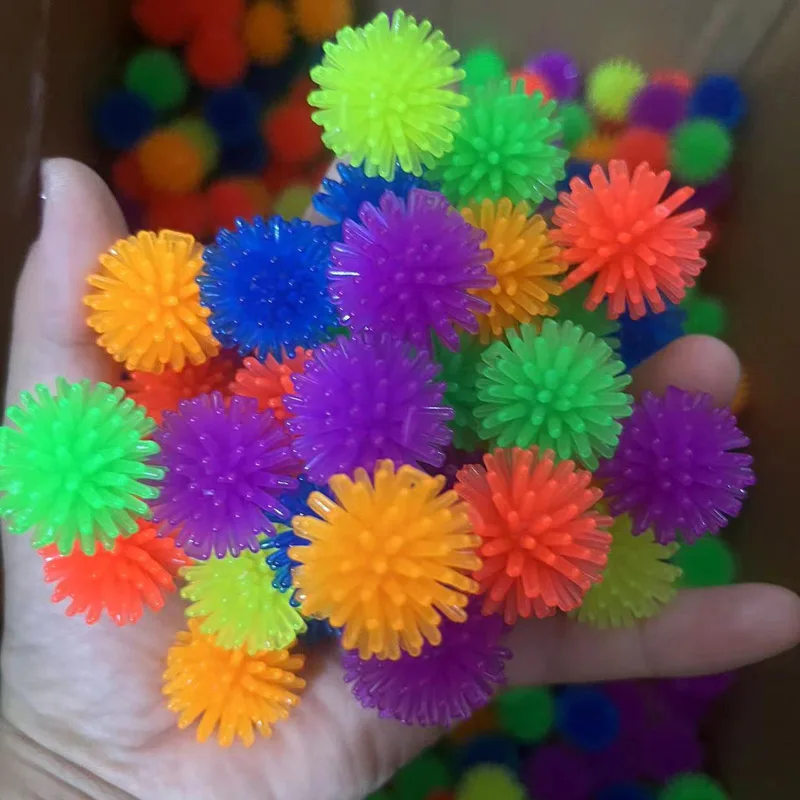 

Multicolored Small Soft Spiky Massage Stress Balls Relaxing Toys For Anxiety Regalo Cumpleaños Infantil Party Favors Gifts