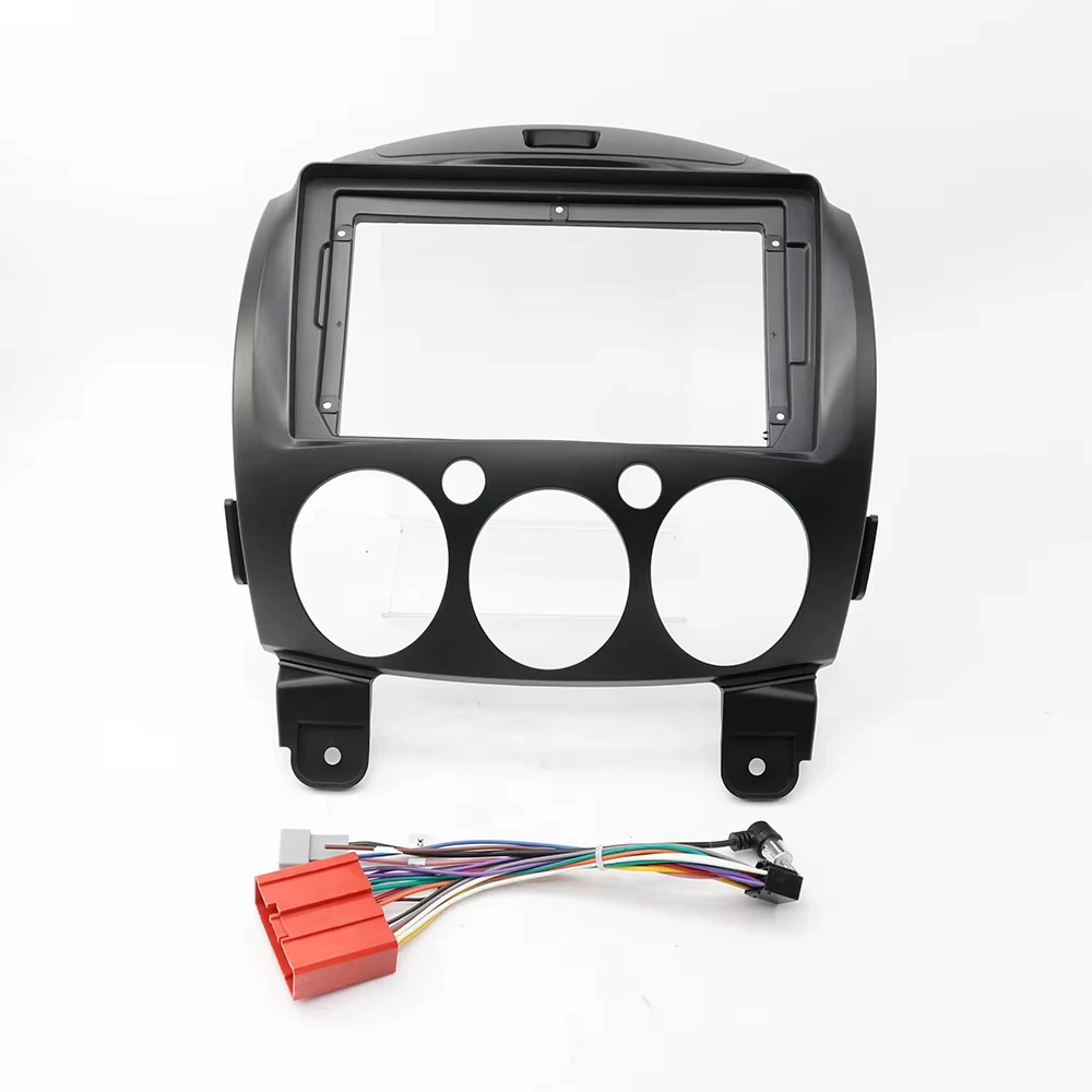 9-inch autoframe fascia-adapter voor Mazda 2 Demio 2007-2014 Android Radio Dash Kit Panel - afbeelding 1