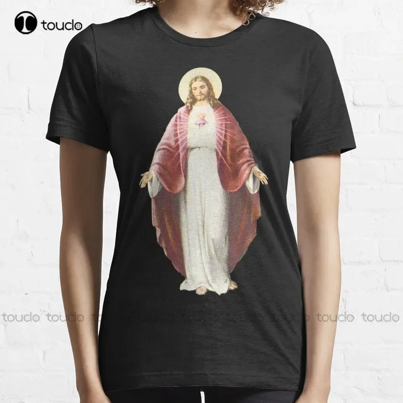 Jesus Classic Prayer Mother Christ God Religion Religious Mary Jesus Virgin T-Shirt Mens Running Shirts Xs-5Xl Fashion Funny New