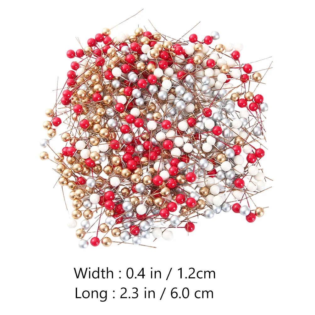 200 قطعة من صندوق هدايا الزفاف DIY لتزيين توت عيد الميلاد صديق للبيئة من البلاستيك الاصطناعي للتصوير الفوتوغرافي في عطلة الإكليل #5