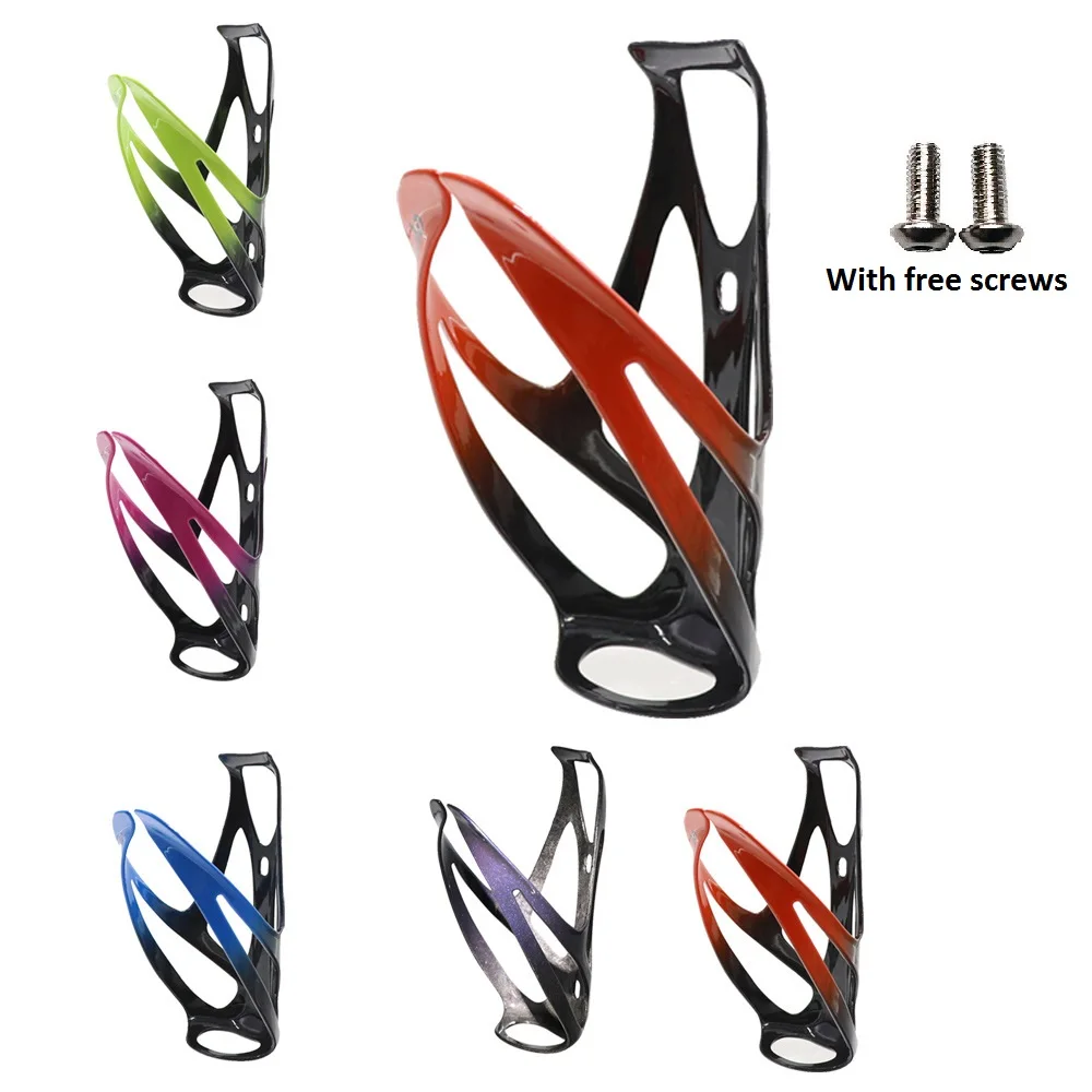 New Road Bike Bottle Cage Carbon Fiber Nylon Fiber Hybrid Material Bicycle Bottle Holder