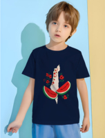 Fruit Watermelon Printed Kids T-shirts Clothing for Boys Clothes Children's T-shirt Clothes Child Boy Short Sleeve Tops 2024 Top