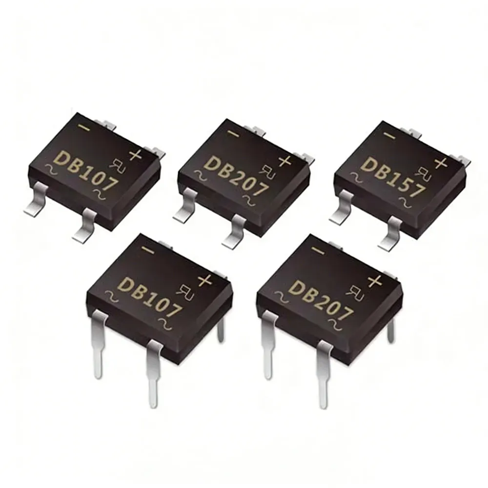 20PCS DB207 DIP-4 Bridge Rectifiers 1000V 2A DB104 157 DB107 207S DB107S DF06S DF10S DB307S DF08 DF1510S SOP-4 Chipset PUMUDDSY