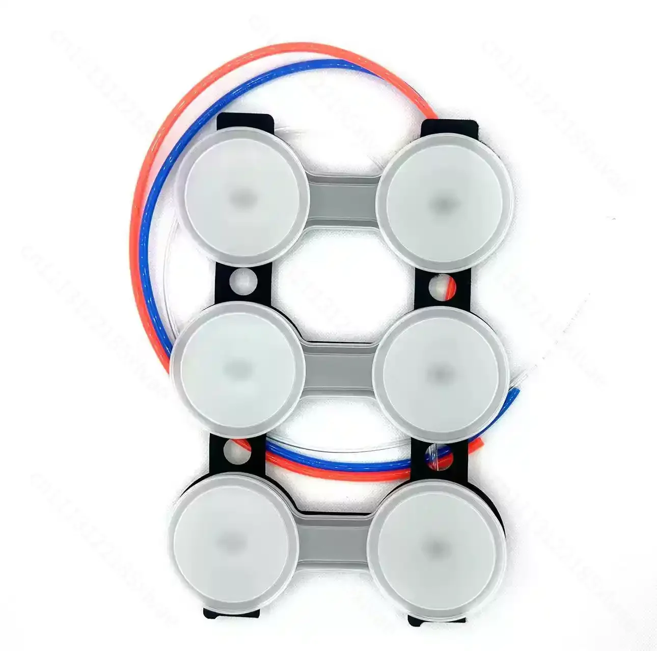 6 Point Pneumatic Massage Kit, Auto Seat Massage Assembly, Pump Valve Integrated with Automotive TPU Material