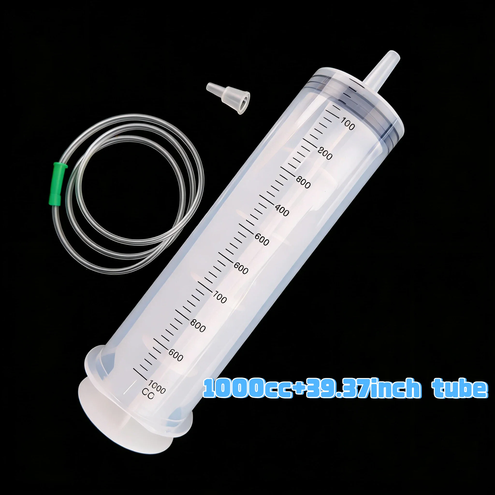 Vielseitige Ölpumpenspritze mit 20ml-1000ml Fassungsvermögen, inklusive Nadelrohr und 1m Weichschlauch