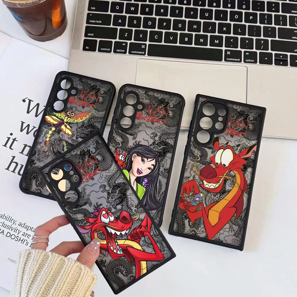 

Funny Mushu Dragon Disney Mulan Phone Case For OPPO Reakme 15 13 12 11 10 9 Pro Plus C75 C55 C53 C35 C21 C21Y Transparent Cover