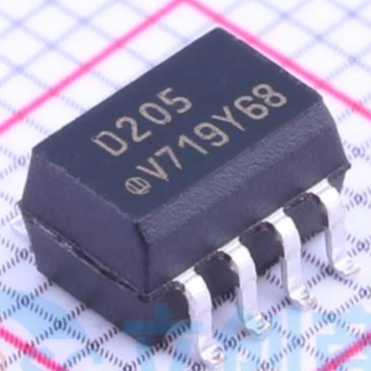 10PCS original;D205,D206,D207,D211,D213;Transistor output optocoupler;1.2V；ILD205T,ILD206T,ILD207T,ILD211T,ILD213T;SOlC-8Package