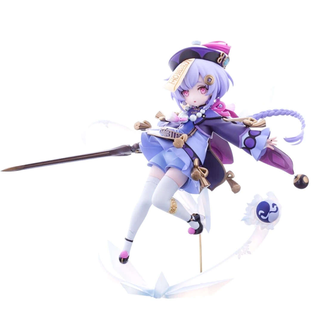 

Genshin Impact Qiqi Anime Figures Models Toy Dolls Handmade Model Anime Game A Beautiful Girl Gk Model Pendulum Gifts