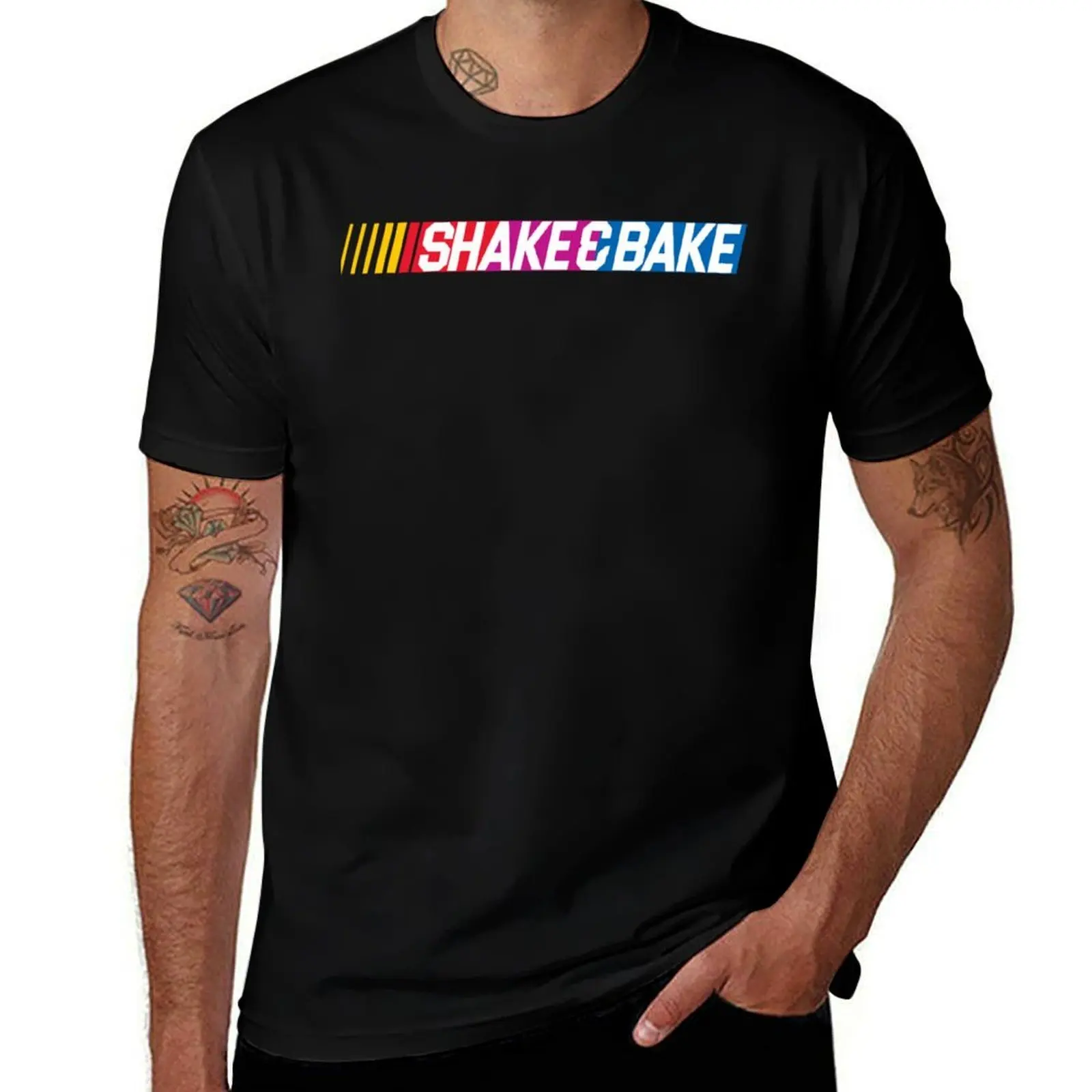 Shake and Bake Racing T-Shirt Lightweight Basic Short Sleeve Shirt T-Shirt