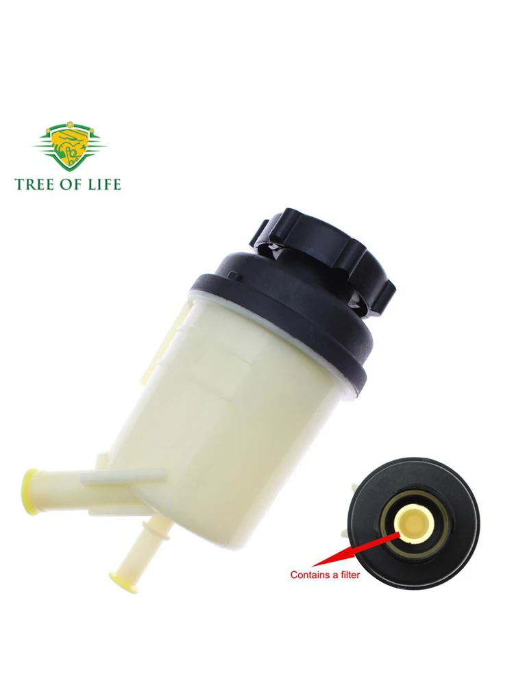 Nowy 1 SZTUK zbiornik wspomagania układu kierowniczego do Forda Mondeo 2.3L 2007-2015 Galaxy S-Max 2006-2015 7G913R700EA 1377332 1789056 — 2