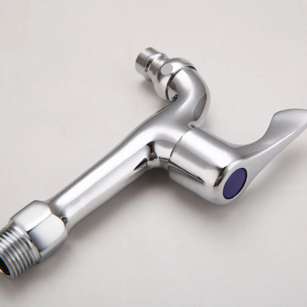 Brass Washing Machine Faucet Extended Length 14cm Mop Pool Tap Fast Open Control Valve Home Bathroom Garden Water Accessory