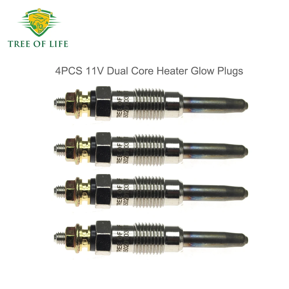 

4x 11V New Glow Plugs For BMW 3/5/7 Series E30 E36 E34 E38 E39 12121286059 12121288161 12231288245 12 23 2 241 387