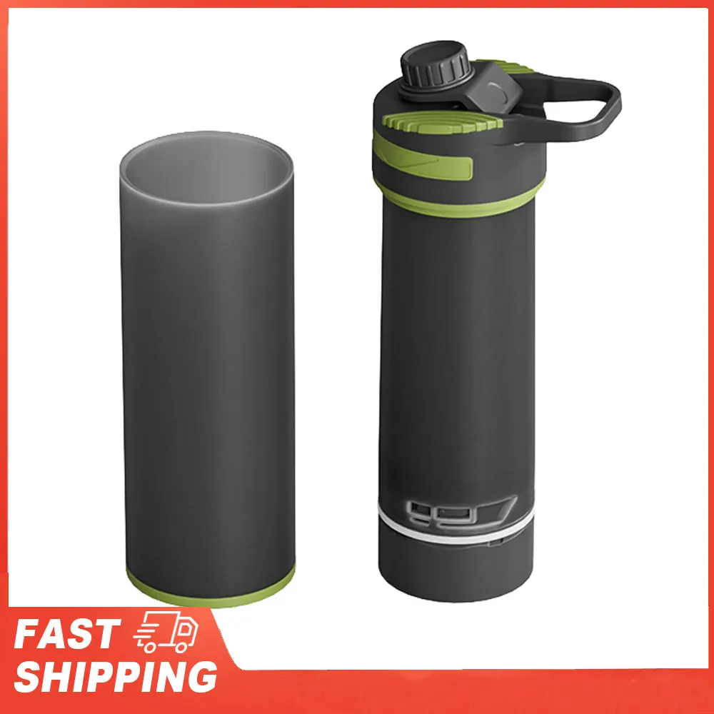 

Portable Outdoor Water Purifier Hiking Camping and Travel Water Filter Bottle Clearly Filtered Water Bottle Ultra-Fine Filter