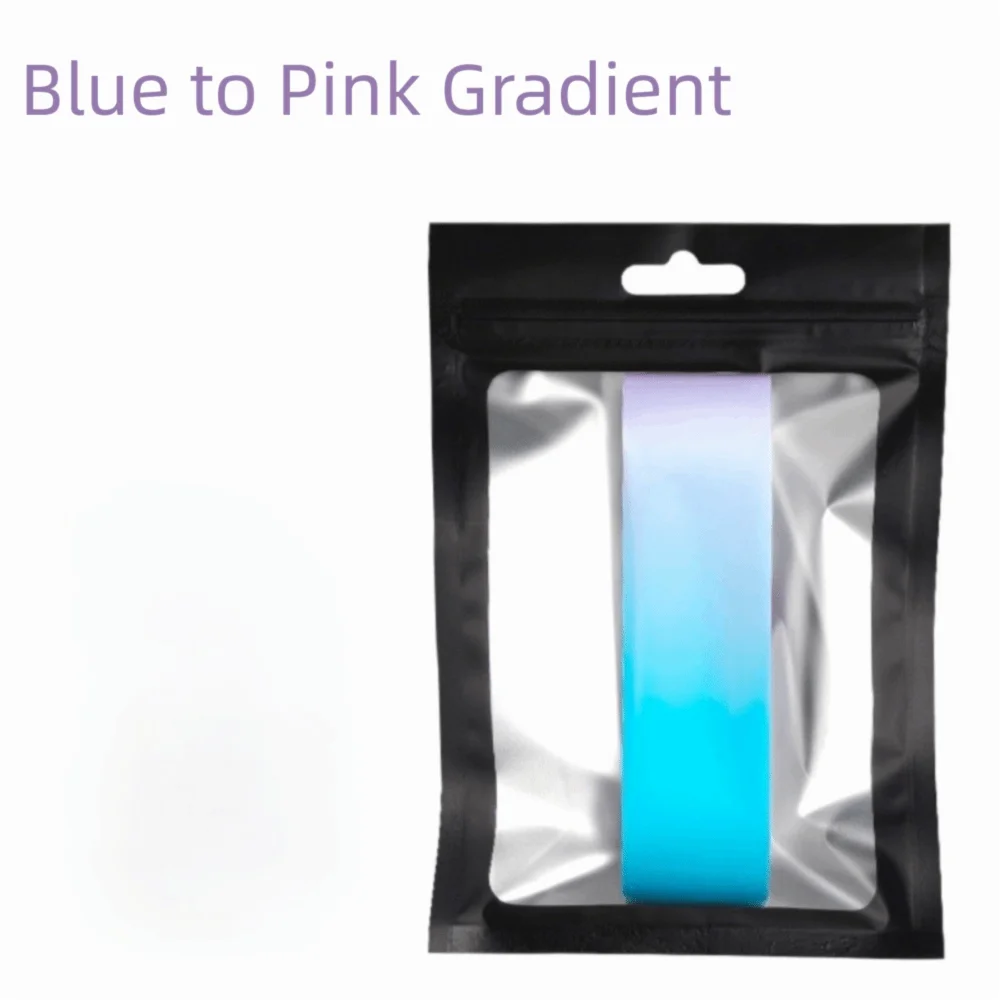 Dual-Color Gradient Pickleball Paddle Edge Tape Anti-Chip Shock Absorption Pickleball Paddle Edge Guard Self Sticky
