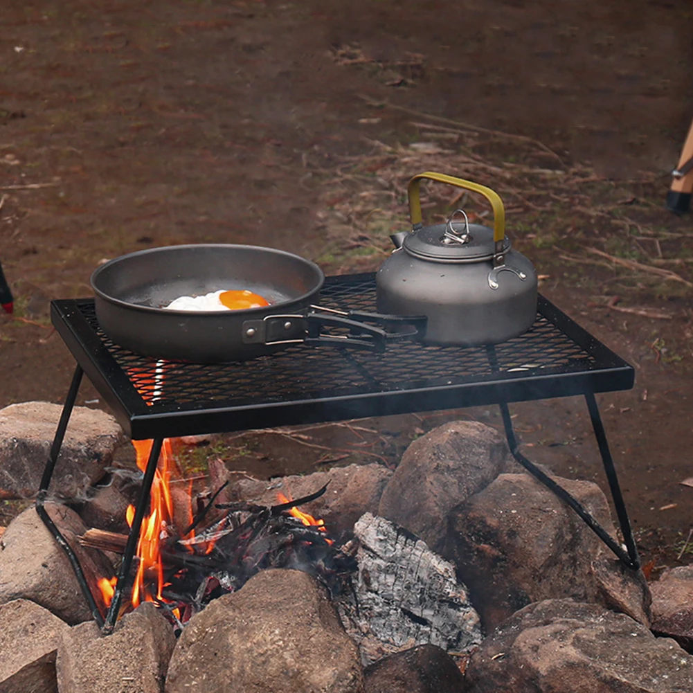 Campfire Grill Grate Foldable - Camping Cooking Over Fire review and price
