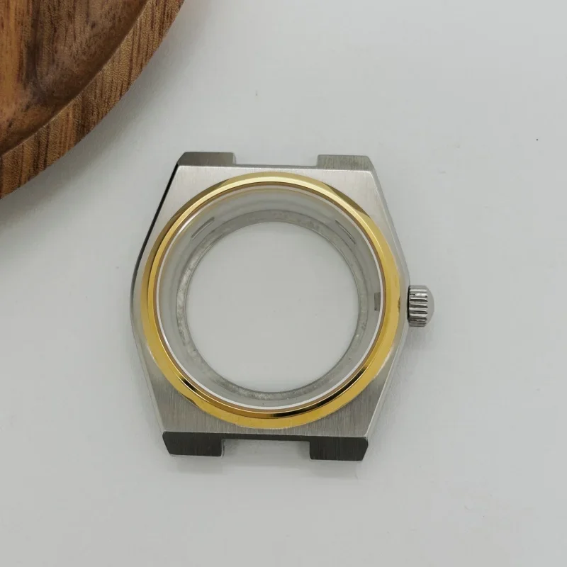 PRX Super Player Watch Case Silver Ring Sapphire Crystal Smooth/Fluted Bezel Fit Seiko NH34 35 36 38 Movement DIY Mod Parts