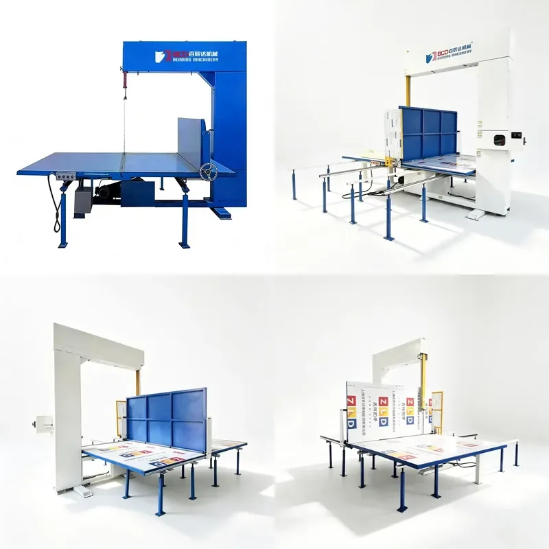 BZQ-L/M/S High Speed Precision Vertical Polyurethane Strip PVC Foam Cutting Machine for Mattress Foam Cutting Machine (Blade