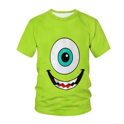 Summer Monsters Inc 3D Printed Men's T-shirt Children Casual Short Sleeve T-shirts Funny Kids Tees TopKids Boys Tees Tops