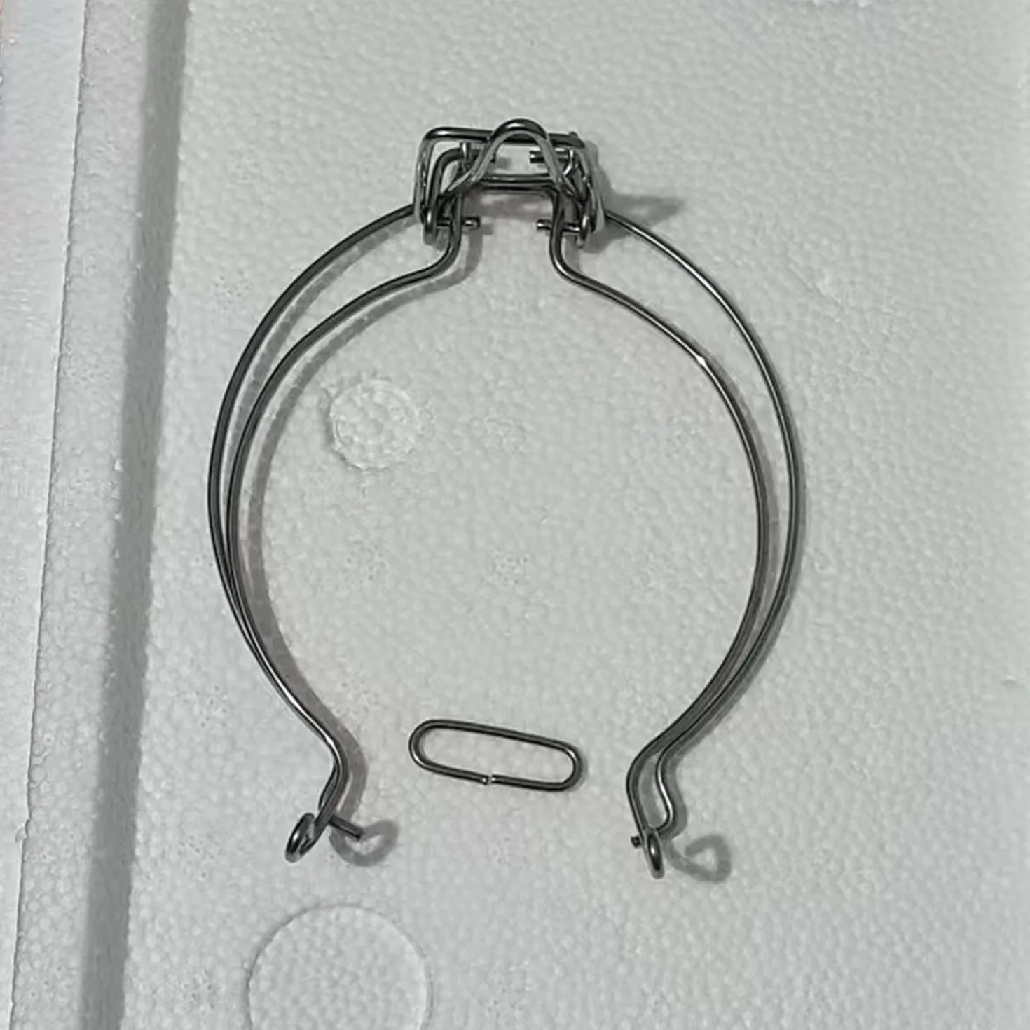 10pcs Sealing Jar Buckle Stainless Steel Clamp Locking Fastening Clip Leak Proof Spring Design Easy Open Close Replacement Wire