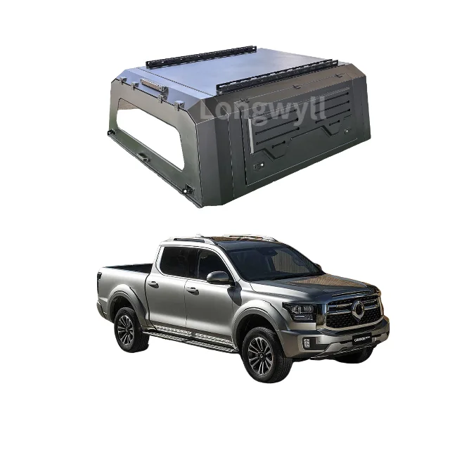 

Aluminum Hardtop Truck Topper for GWM Poer Canon Alpha Waterproof Truck Canopy Ute Accessories