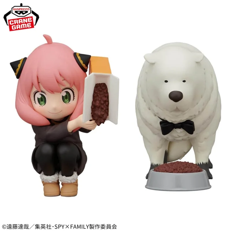 

Подлинная Bandai Banpresto Spy Family Break Time Collection Anya Forger Bond Forger, оригинальная аниме-фигурка, модель, коллекционная фигурка
