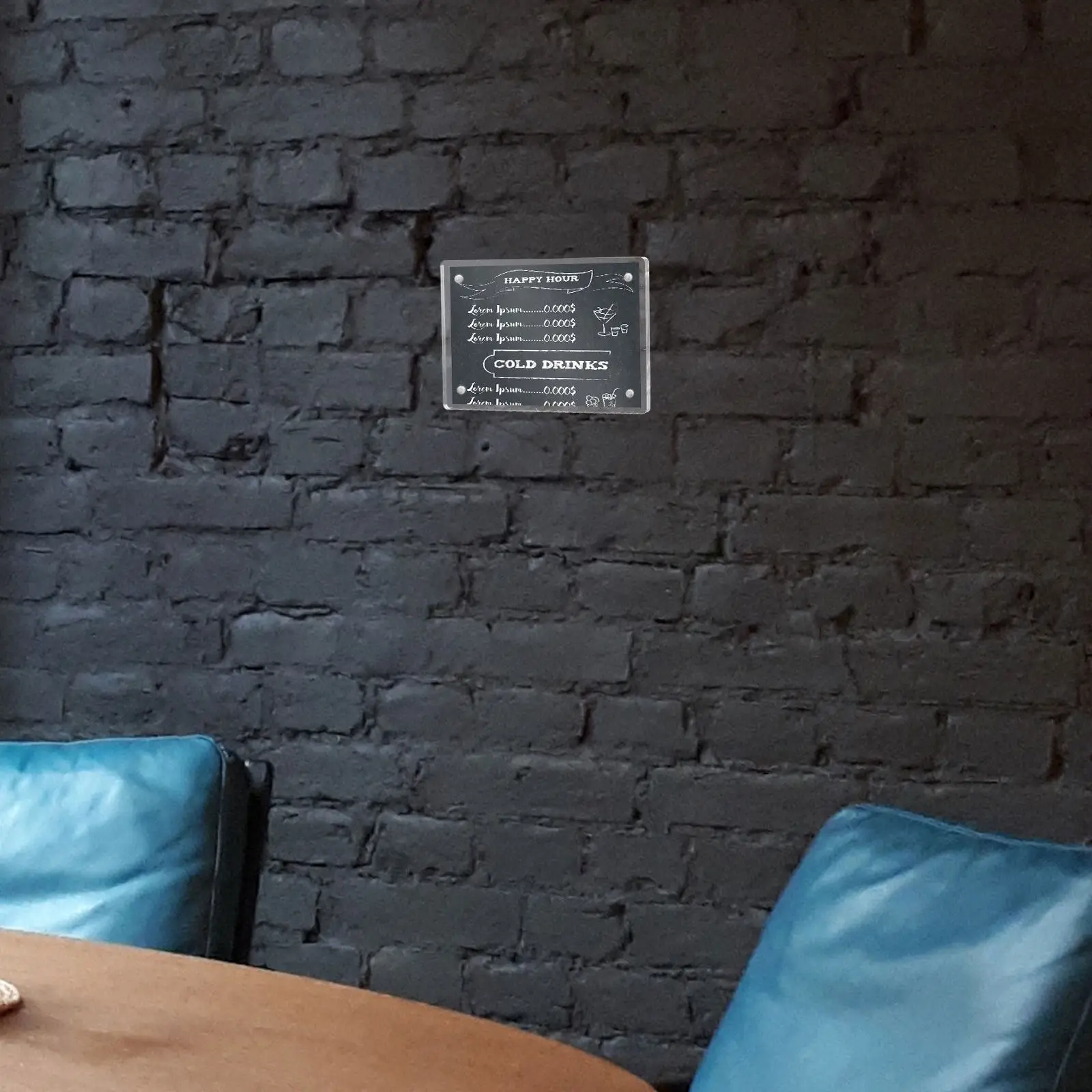 

Clear Acrylic Sign Holder Stand Double Sided Freestanding Menu Stand Poster Holder Wedding Sign Display Retail Store Office Use